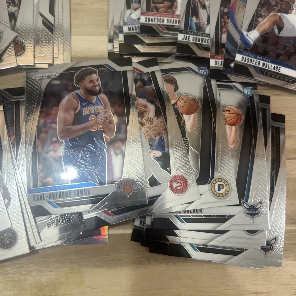 NBA Monopoly Player Cards ( 41 cards ) Prizm 2024-2025 without inserts